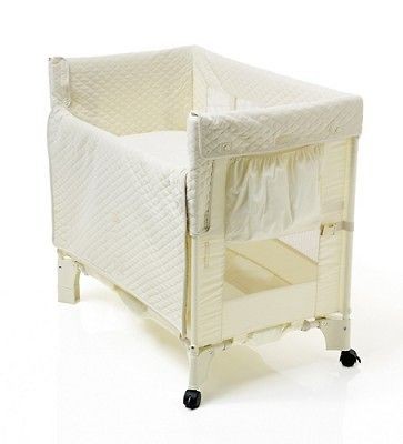 NIB Arms Reach Mini Convertible Co Sleeper In Natural