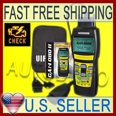   Check Engine Light Reset Scan Tool OBDII Scanner Trouble Code Reader