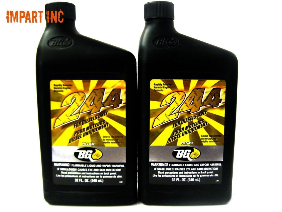 BG244 244 Diesel Fuel Cleaner from bg44k company 2 qrts.