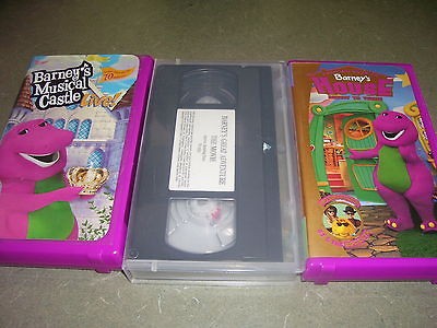 vhs barney videos