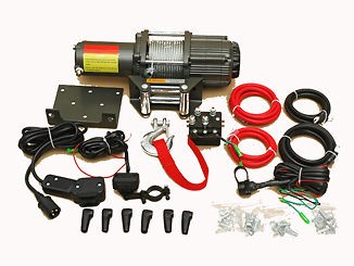 Brand New 3,500LB ATV WINCH Rocker Switch Complete KIT