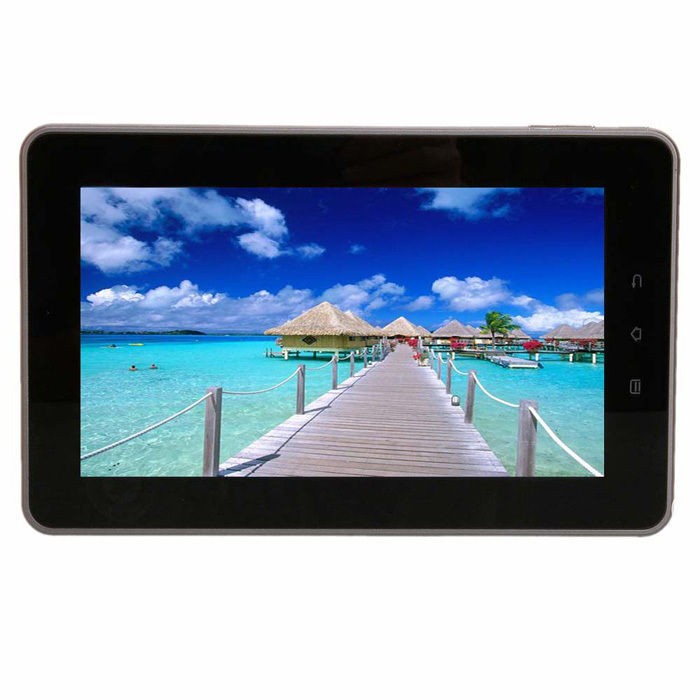   Gray 7 Android 4.0 OS ICS Capacitive Tablet Computer PC A10 512MB 4GB