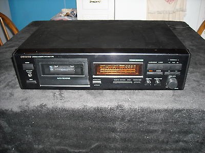 ONKYO STEREO CASSETTE DECK MOD. # TA R410