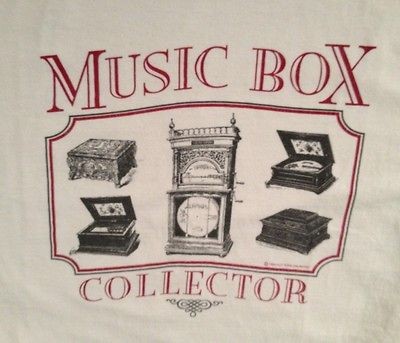 Vtg Rare MUSIC COLLECTOR T SHIRT Turntable Record Player DJ Vinyl Lp