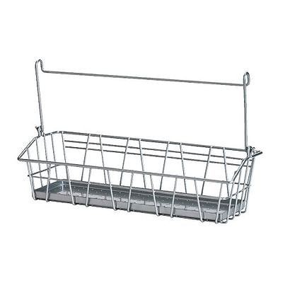 IKEA wire basket spice jar holder kitchen steel storage rack BYGEL NEW