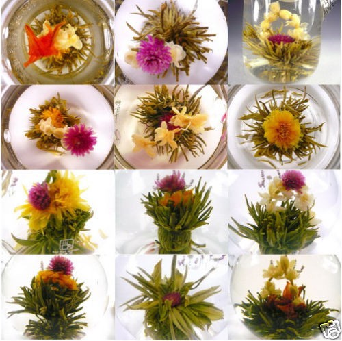 120 Blooming Flowering Flower Tea    Set B