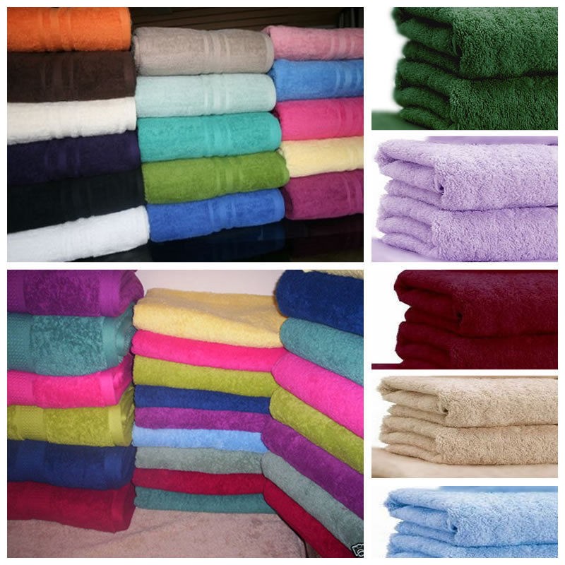 EGYPTIAN COTTON TOWELS FACE FLANNEL HAND BATH TOWEL BATH SHEET