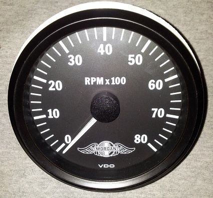 VDO 100mm Morgan Brand Rev Counter Tachometer 4 6 8 Cylinder VW Kit 