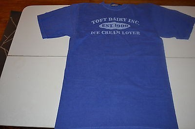 Tofts Ice Cream Parlor Lover Toft Dairy Sandusky OH T Shirt Medium 