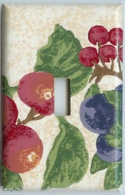 Light Switch Plate Outlet Covers LONGABERGER FRUIT MEDLEY BERRIES 