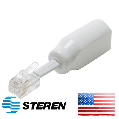 STEREN RJ11 Telephone Handset Detangler Adapter