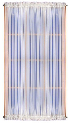 Country Madrid Sheer Door Panel Window Curtain