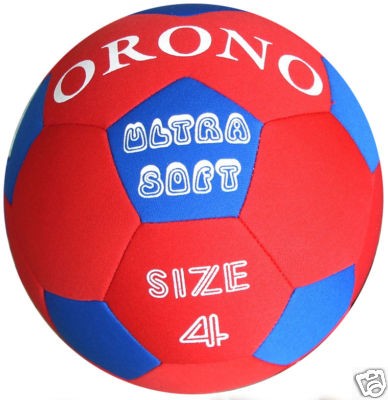 NEW CLOTH COVERED ULTRA SOFT SOCCER BALL SIZE 4