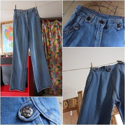 Vintage, K mart, High Waist, Jeans Stars On Buttons, On Pockets 7 24 