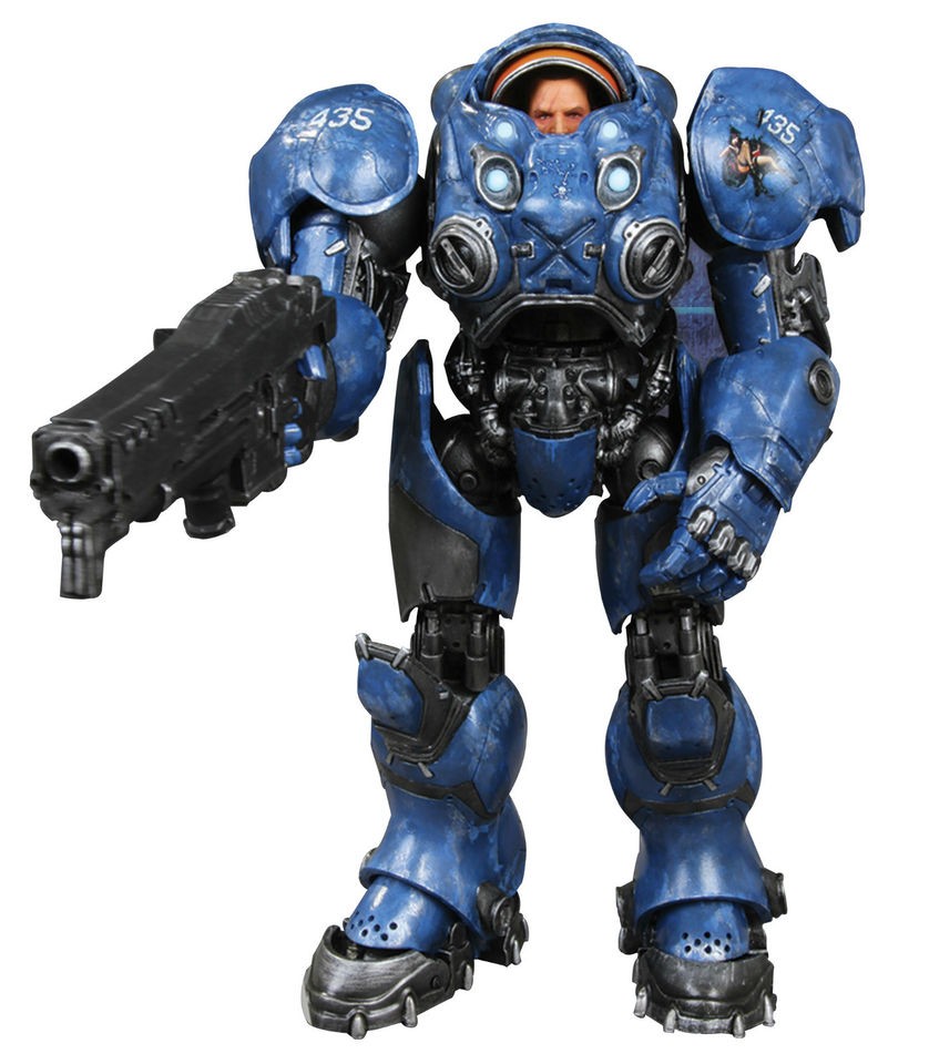 DC Direct Starcraft 2 Premium Series 2 Action Figure Marine Tychus 