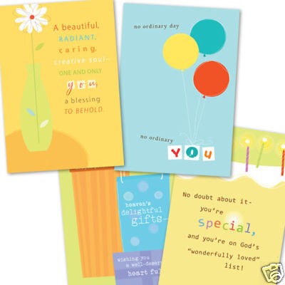 Special Friends Birthday Boxed Cards Box of 12 3 Each of 4 Designs 