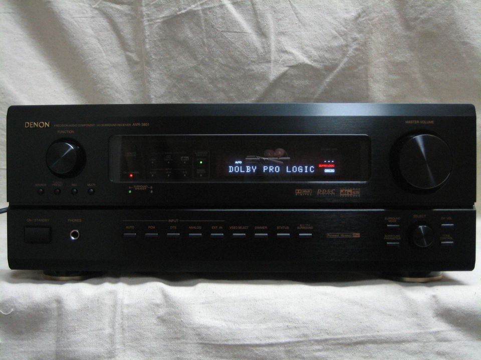 Denon AVR 3801 7.1 Channel 735 Watt Receiver Absolutely MINT