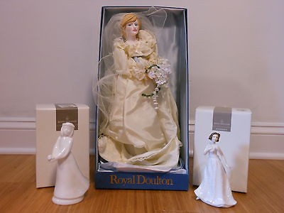 ROYAL DOULTON   PRINCESS DIANA PORCELAIN DOLL MINT & EXTRAS