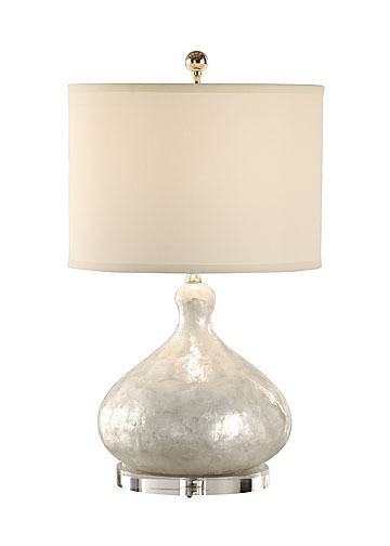 WILDWOOD LAMPS 13131 CAPIZ SHELL BOTTLE LAMP