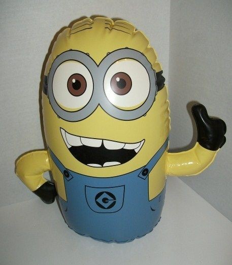Despicable Me Inflatable MINION in Sealed Bag MINT Never Blown Up