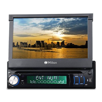   Din In Dash Detachable 7 USB FM Radio Car DVD Stereo Player E2