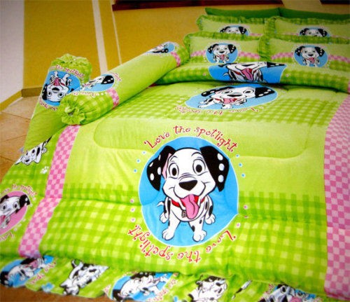 DISNEY 101 DALMATIANS Bedding Set Bedspread Bed Sheet