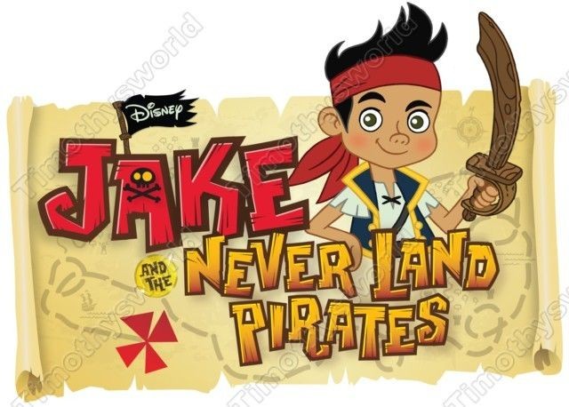 Jake and the Neverland Pirates Shirt Iron on Transfer