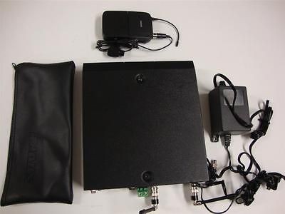 Shure UC4 UA w/ Power Supply, UC1 UA Body Pack, & 184 Mic GOOD 