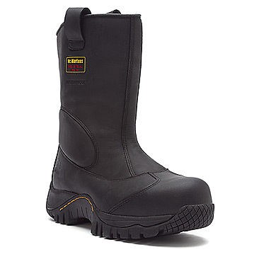 Dr. Martens Mens Outland Steel Toe Rigger Work Boots Black Industrial 