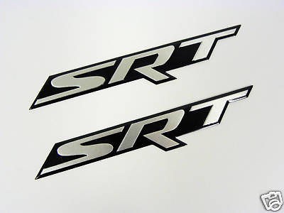 DODGE CHALLENGER CHARGER SRT8 SRT EMBLEMS BADGES KIT