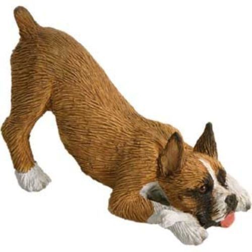 SANDICAST Sculpture Dog Figurine Small Size SS004 BOXER