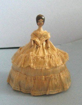 antique wooden dolls in Dolls & Bears