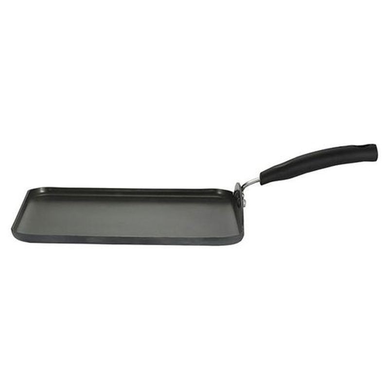 NEW T Fal Signature 10.25 Square Griddle Hard Anodized Non stick Even 