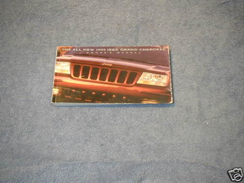 1999 Jeep Grand Cherokee Owners Manual New