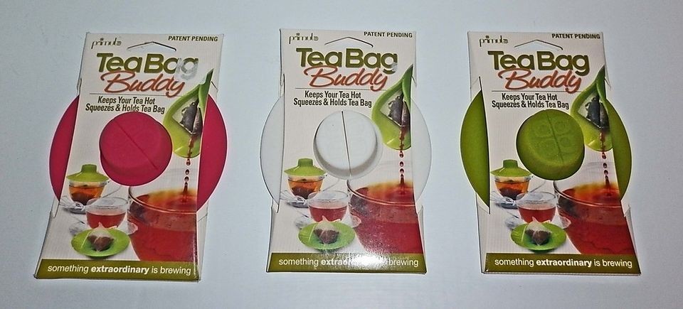 Primula Tea Bag Buddy Holder Cup Mug Drink Cover Lid Cap