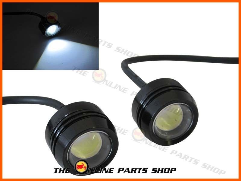 DRL Daytime Running LED Projector Fog Lights Italjet Roller Craft 50 