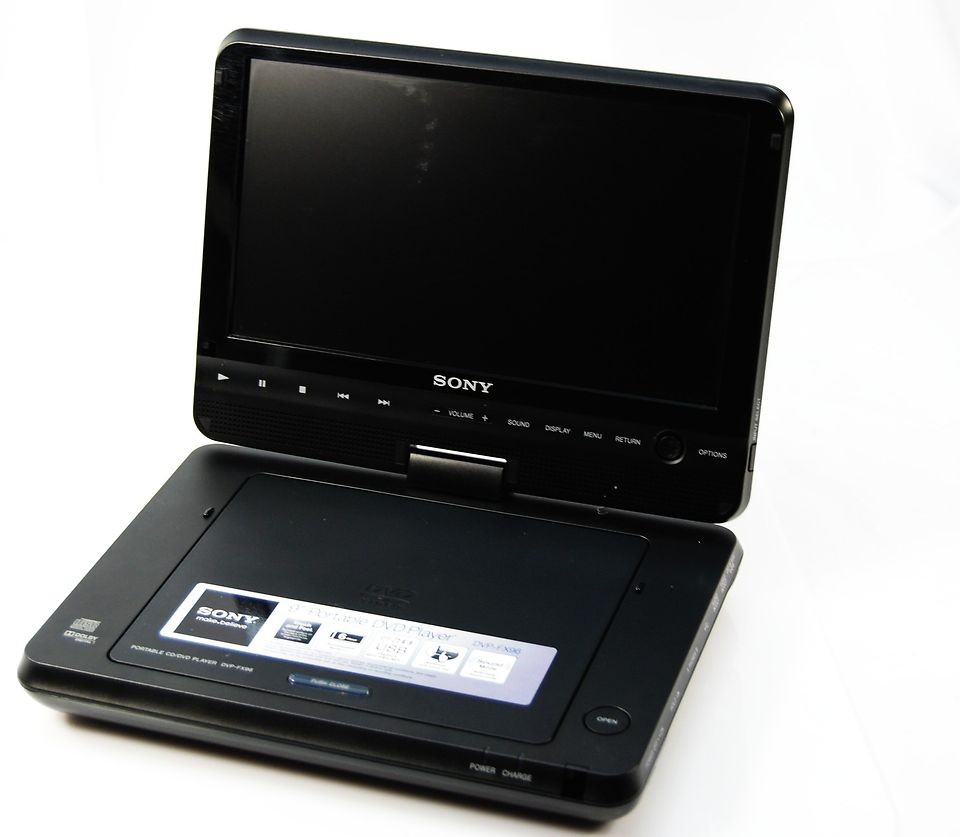 Sony DVP FX96 Portable DVD Player, (broken) AS IS