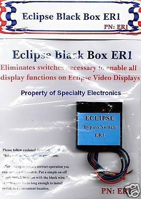 ECLIPSE AUTOMATIC VIDEO LOCK OUT BYPASS AVN8826 AVN5500