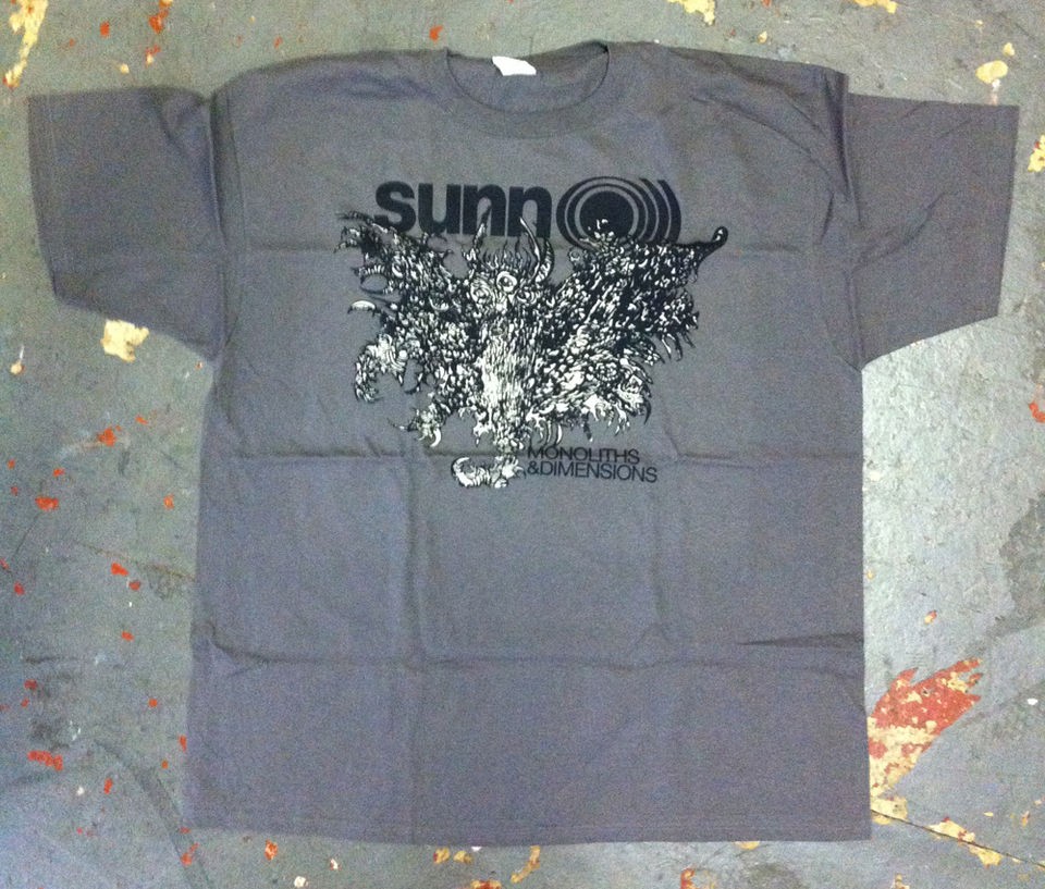     grey bat T  shirt (sunn 0))),Neurosis,​Earth,Southern​Lord