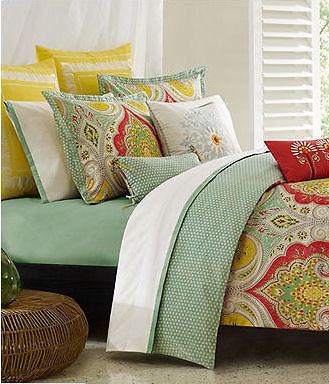 ECHO   Jaipur 4 Piece King Comforter Set