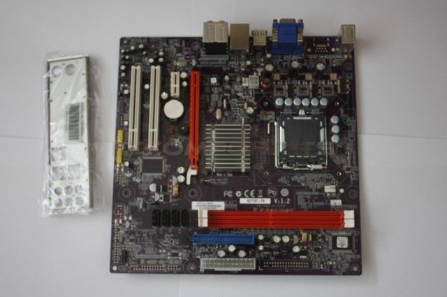   ECS MCP73VT PM v1.2 emachine Gefoce7100 775 MOTHERBOARD MB.NB409.001