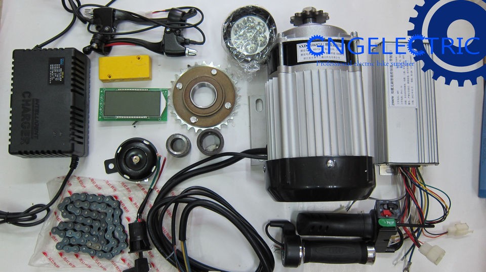   /60V 2500W BRUSHLESS ELECTRIC MOTORIZED E BIKE / CAR CONVERSION KIT