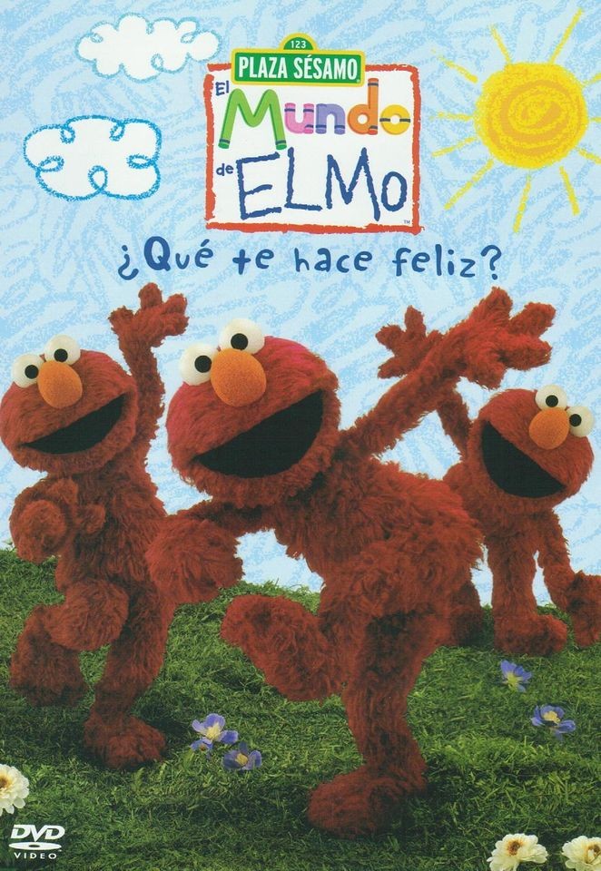   Sesamo Que Te Hace Feliz / Elmos World What Makes You Happy DVD NEW