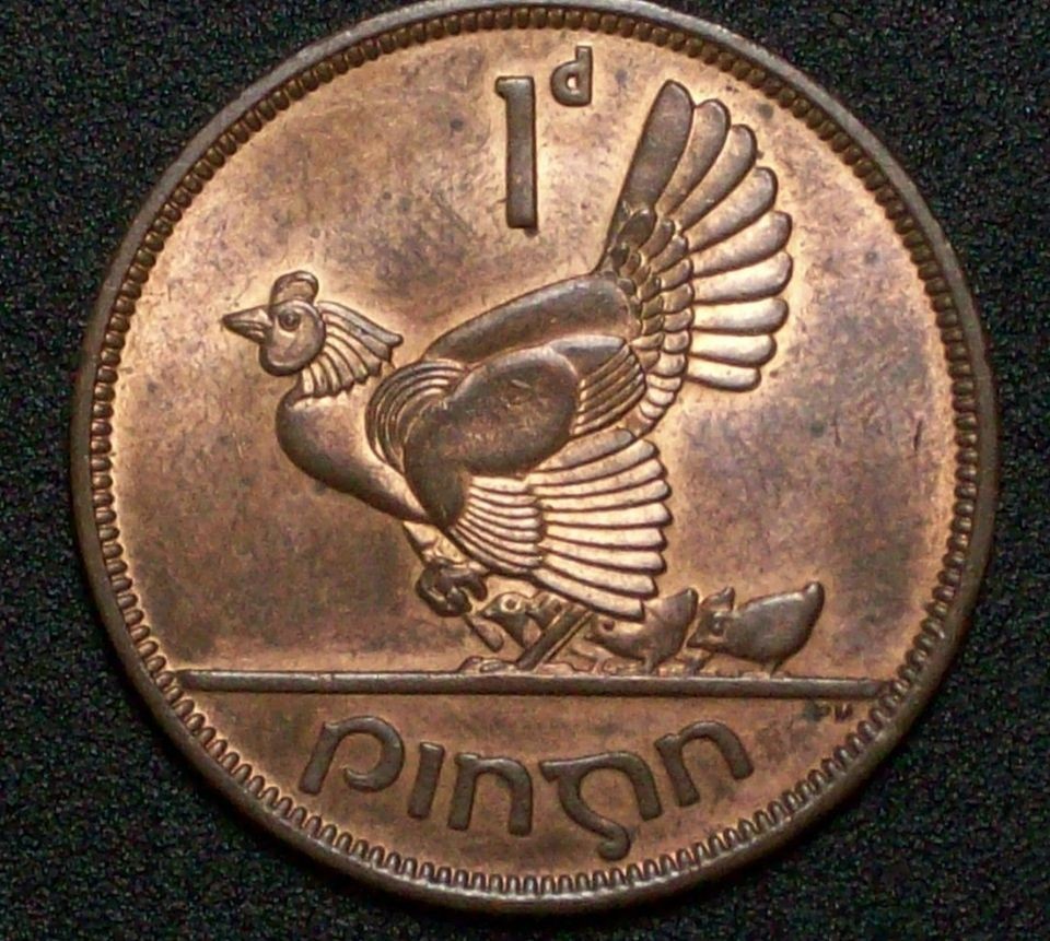 1968 eire coin