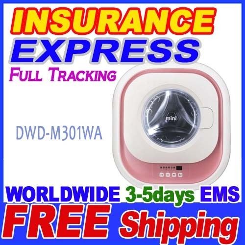 Daewoo Electronics DWD M301WA Mini Drum Washing Machine Wall Mount