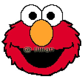 NEW ~SESAME STREET *ELMO ABC SAMPLER* Cross Stitch PATTERN