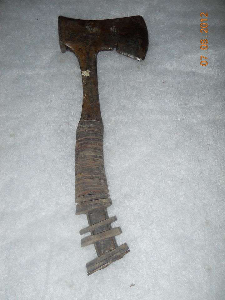 Vintage Ax Hatchet ESTWING Lodge Cabin Old West Fireplace Decor