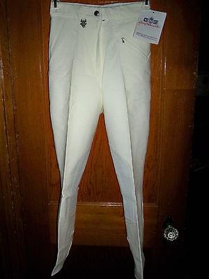 NEW Georg Schumacher Grande Natural Knee Patch Breeches Ladies 26 Long