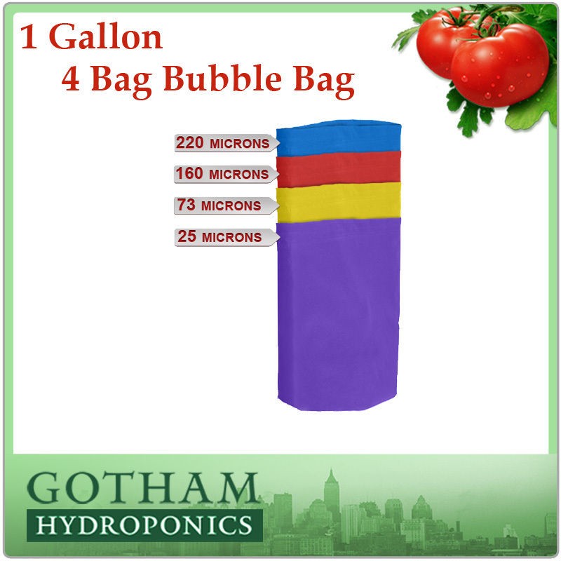   BAG BUBBLE BAGS ICE HERBAL EXTRACTION KIT SCREEN HASH 1 GAL M010