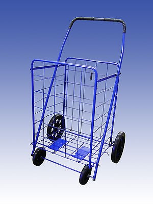 Extra Large Heavy Duty Folding Shopping Cart for Grocery, Laundry 